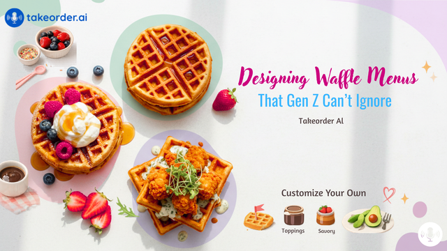 Designing Waffle Menus That Gen Z Can’t Ignore